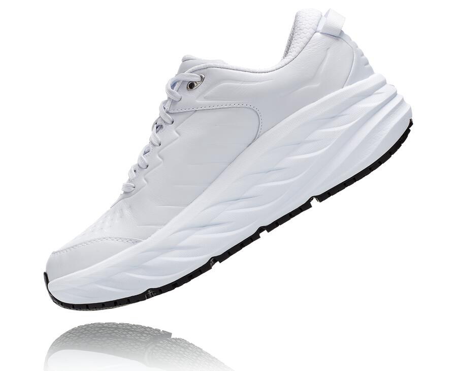 Chaussure Running Hoka One One Bondi Sr Homme - Blanche - TCG-025167